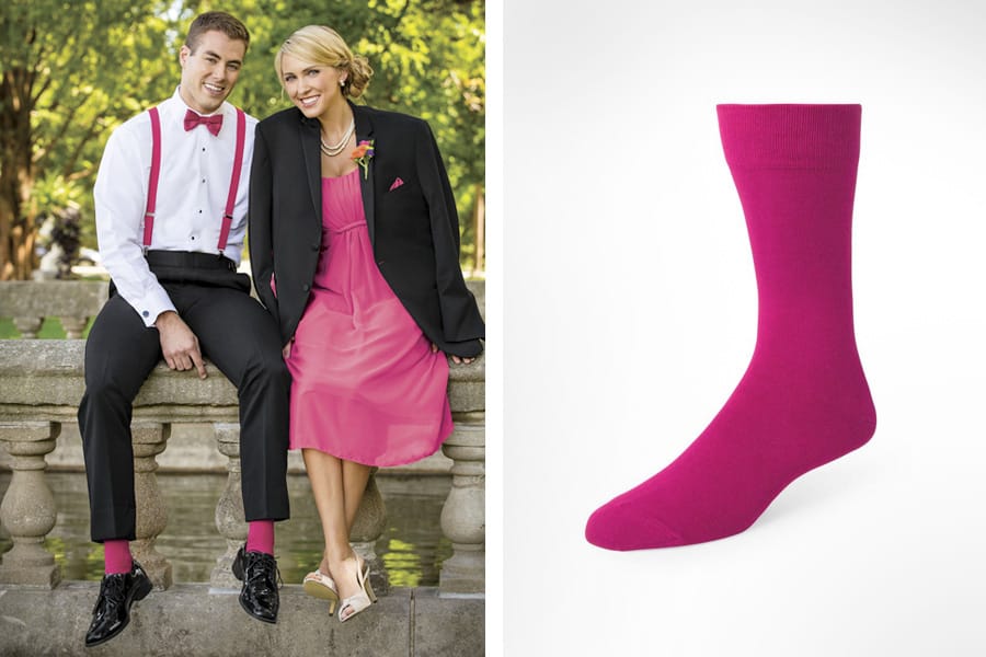 formal sock guide - Colored Dress Socks