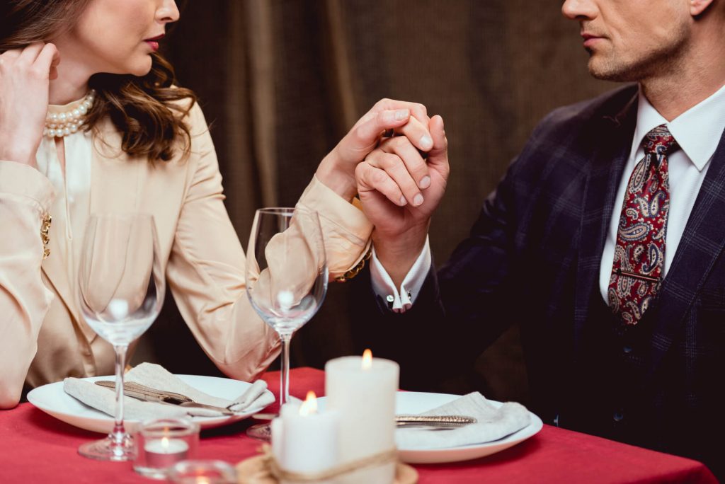 Dress to Impress in a Valentine’s Day Suit - wear a suit to dinner at home